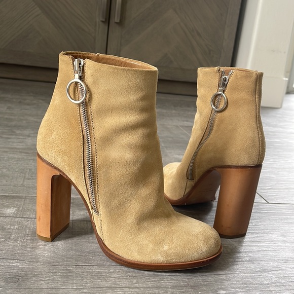 Rag & Bone tan suede ankle boots - Picture 3 of 12